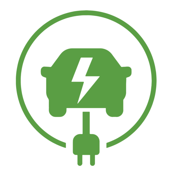 Electric Car Symbol G Road Marking