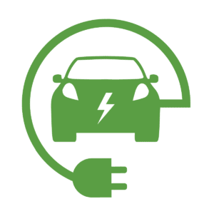 Electric Car Symbol B Road Marking
