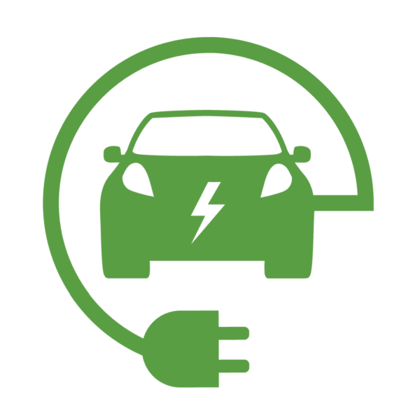 Electric Car Symbol B Road Marking