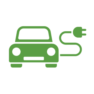 Electric Car Symbol F Road Marking