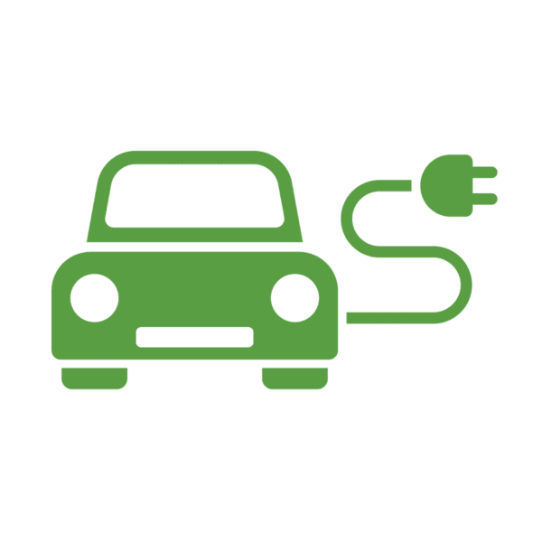Electric Car Symbol F Road Marking