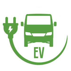 Electric Van Symbol A Car Park Marking