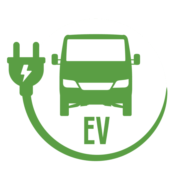 Electric Van Symbol A Car Park Marking