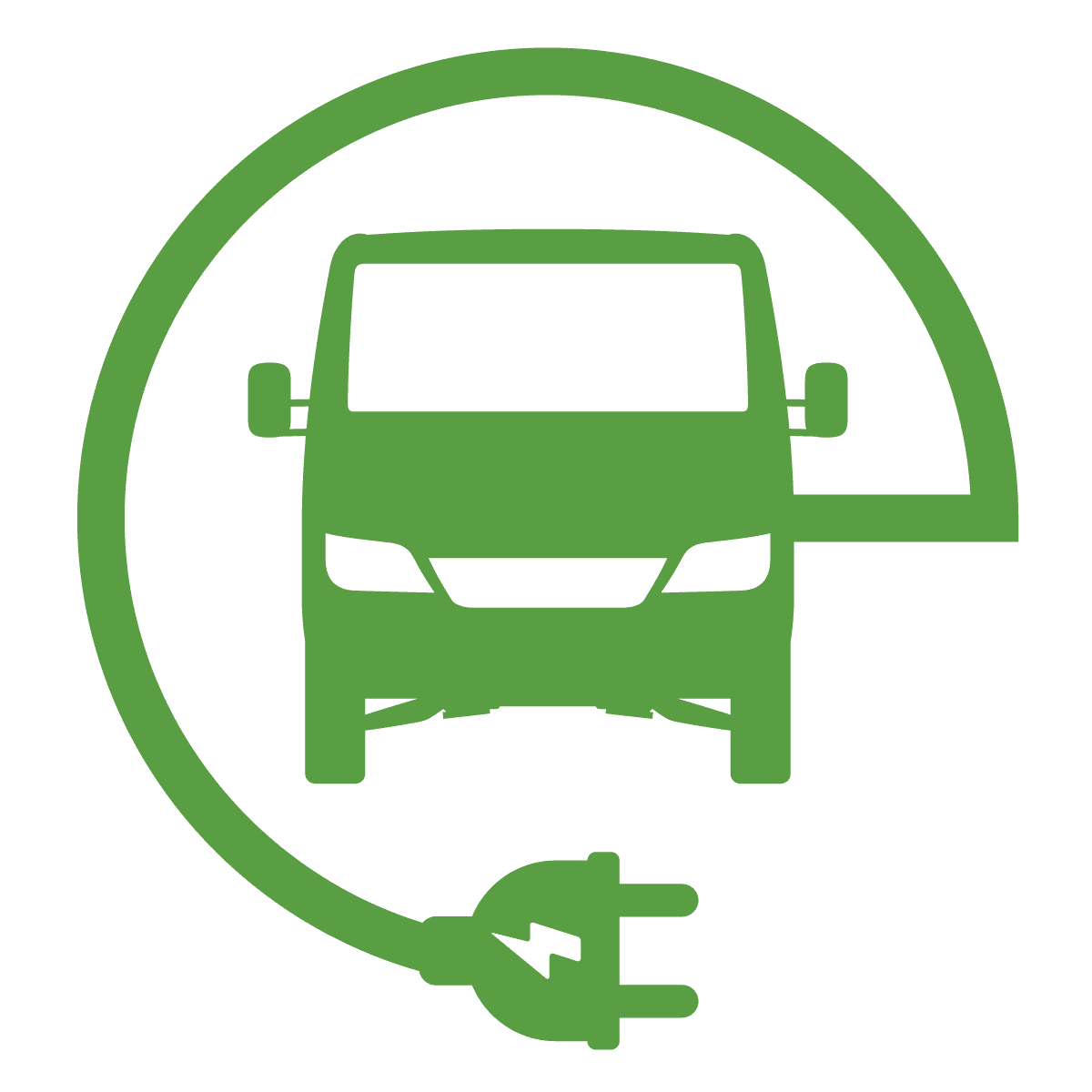 Electric Van Symbol C Car Park Marking