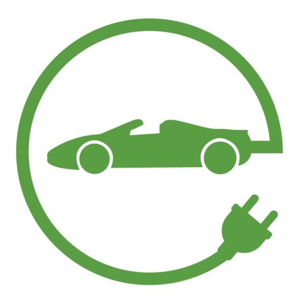 Sports EV Car Park Marking Light Green