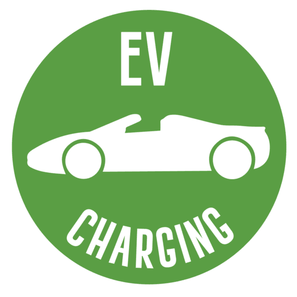 Sports EV Circle Car Park Marking Light Green